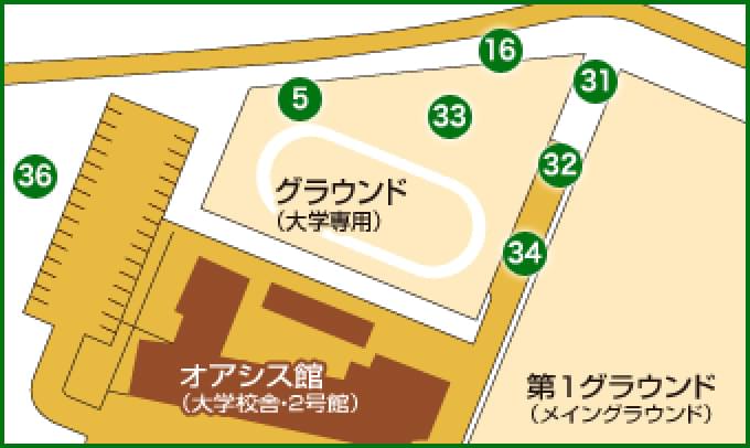 Dエリアのマップ